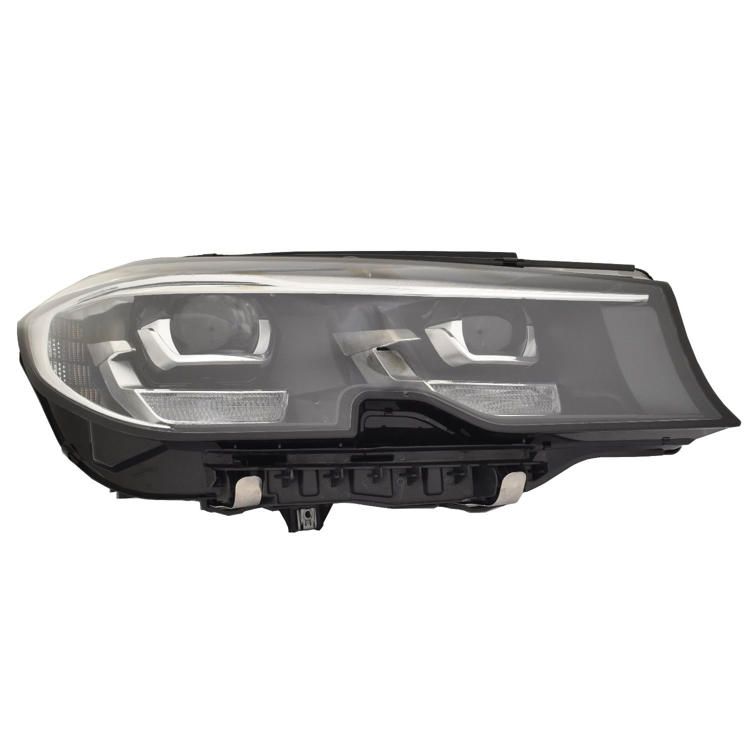 BMW BMW 3 SEDAN (330i/330e/M340i) HEAD LAMP UNIT RIGHT (Passenger Side) (LED)(WO/ADAPTIVE HL) **CAPA** OEM#63118496154 2019-2022 PL#BM2503196C