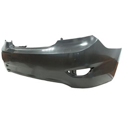 HYUNDAI ACCENT HATCHBACK REAR BUMPER COVER PRIMED OEM#866111R200 2012-2017 PL#HY1100183