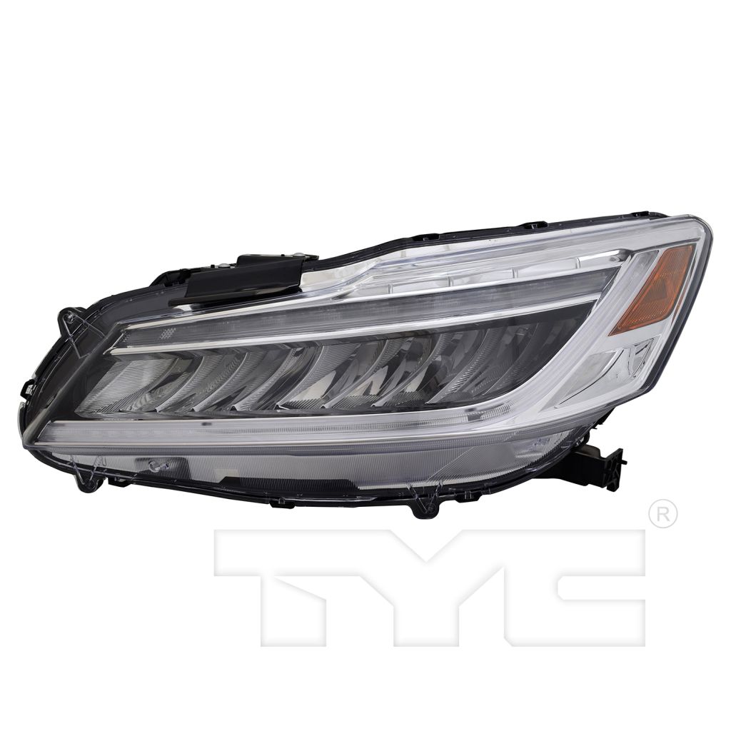 HONDA ACCORD SEDAN HEAD LAMP ASSY LEFT (Driver Side) (LED)(W/LED DRL)**CAPA** OEM#33150T2AA33 2016-2017 PL#HO2502174C