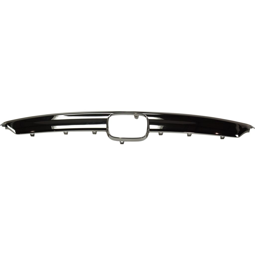 HONDA ACCORD SEDAN GRILLE MLDG UPPER CENTER SMOKE-CHROME (SPORT) OEM#71122TVAA11 2018-2020 PL#HO1210161