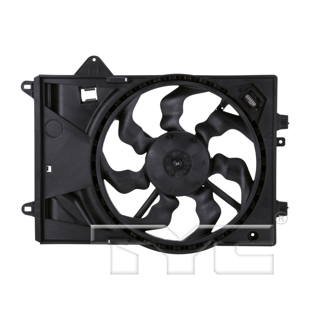 CHEVROLET SONIC RADIATOR & A/C FAN ASSEMBLY 1.8L (EXC 14-15) OEM#94509632 2012-2016 PL#GM3115244