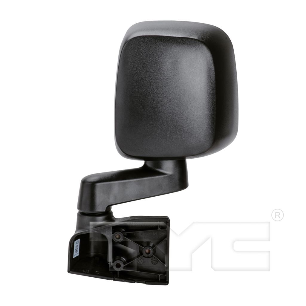 JEEPVEHICLE WRANGLER DOOR MIRROR LEFT (Driver Side) MANUAL (BLACK)(FULL DOOR TYPE) OEM#55395061AD 2003-2006 PL#CH1320259