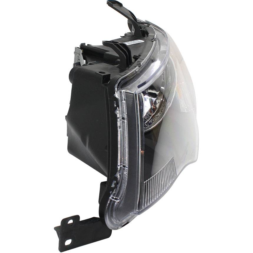 MITSUBISHI OUTLANDER (7 SEATER) HEAD LAMP ASSY LEFT (Driver Side) HALOGEN (MAT BLACK BEZEL) OEM#8301A917 2007-2008 PL#MI2502144