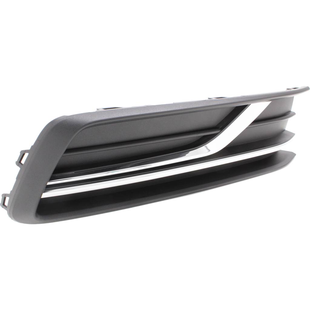 VOLKSWAGEN PASSAT FOG LAMP COVER RIGHT (Passenger Side) W/CHR MOLDING (WO/FOG) OEM#561854662GRYP 2016-2019 PL#VW1039145