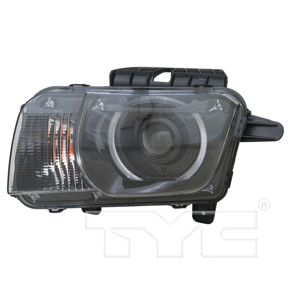 CHEVROLET CAMARO CONV HEAD LAMP ASSEMBLY LEFT (Driver Side) (HID)(10-13 LT/RS/SS W/RS PKG) (ZL1 MDL)**CAPA** OEM#20981021 2011-2015 PL#GM2502340C