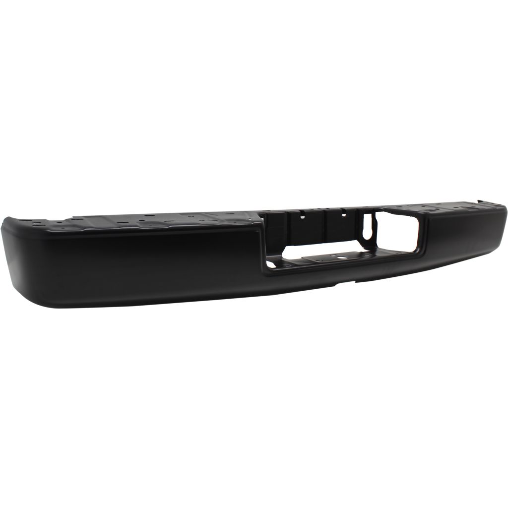 NISSAN(DATSUN) TITAN REAR STEP BUMPER FACE BAR BLACK (WO/SENSOR)(WO/LOWER COVER)(WO/BSD) **CAPA** OEM#85030EZ50A 2017-2019 PL#NI1102163C