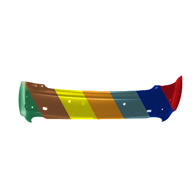 LEXUS IS 250/350 (SEDAN) REAR BUMPER COVER PRIMED (W/ SENSORS) OEM#5215953926 2009-2010 PL#LX1100141