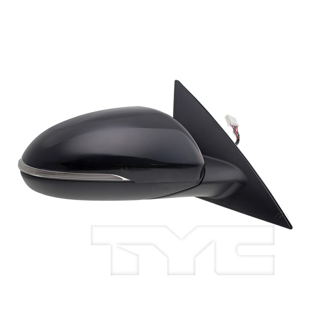 KIA OPTIMA DOOR MIRROR RIGHT (Passenger Side) POWER/HTD/P-FOLD/SIGNAL/MEMORY (WO/BLIND SPOT) (PTD CVR) OEM#87620D5040 2016-2018 PL#KI1321202