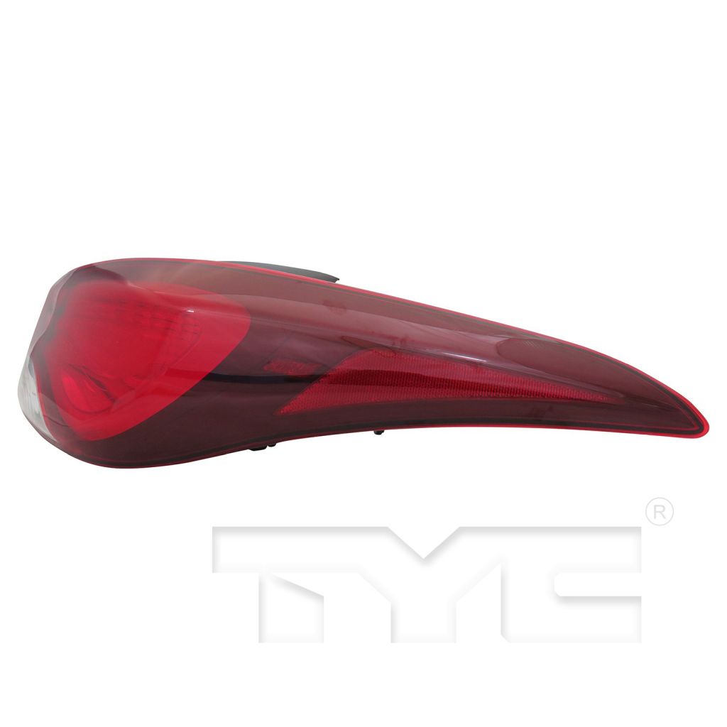 HYUNDAI ELANTRA SEDAN TAIL LAMP ASSY RIGHT (Passenger Side) (OUTER)(USA)(STD BULB) OEM#924023Y500 2014-2016 PL#HY2805131