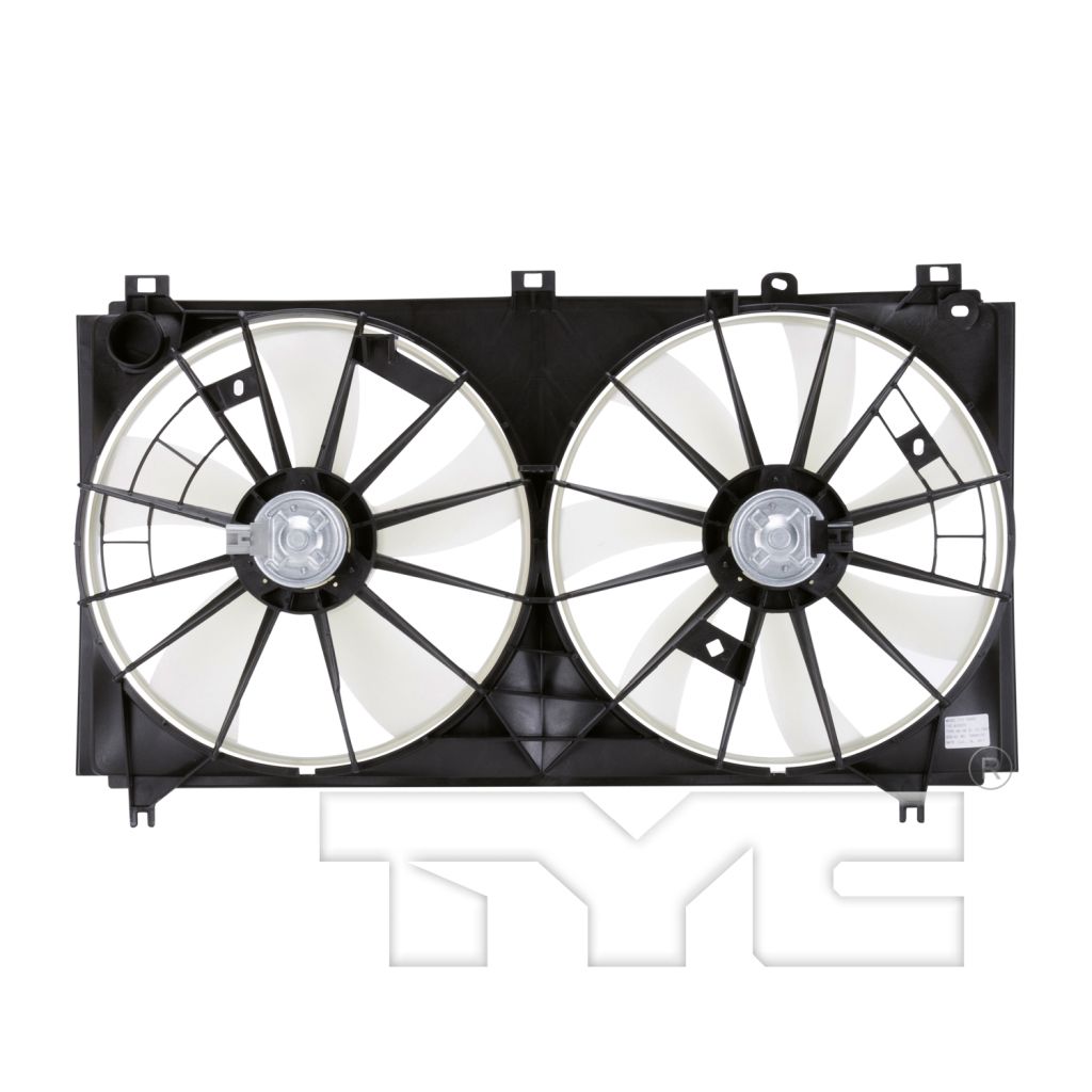 LEXUS IS 250/350 (SEDAN) RADIATOR & A/C FAN ASSEMBLY (2.5L)(DUAL FAN) OEM#1636374340-PFM 2006-2013 PL#LX3120101