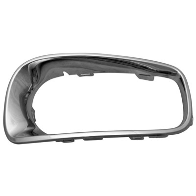 MINI COOPER COUNTRYMAN S E FOG LAMP COVER BEZEL LEFT (Driver Side) CHROME (W/OFF ROAD PKG) OEM#51117405383 2018-2020 PL#MC1038110
