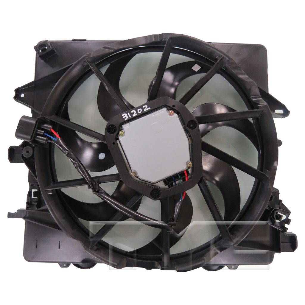 CADILLAC CTS/CTS-V COUPE RADIATOR & A/C FAN ASSEMBLY (W/ RESISTER)(CTS) (SINGLE FAN) OEM#20914377-PFM 2011-2015 PL#GM3115253