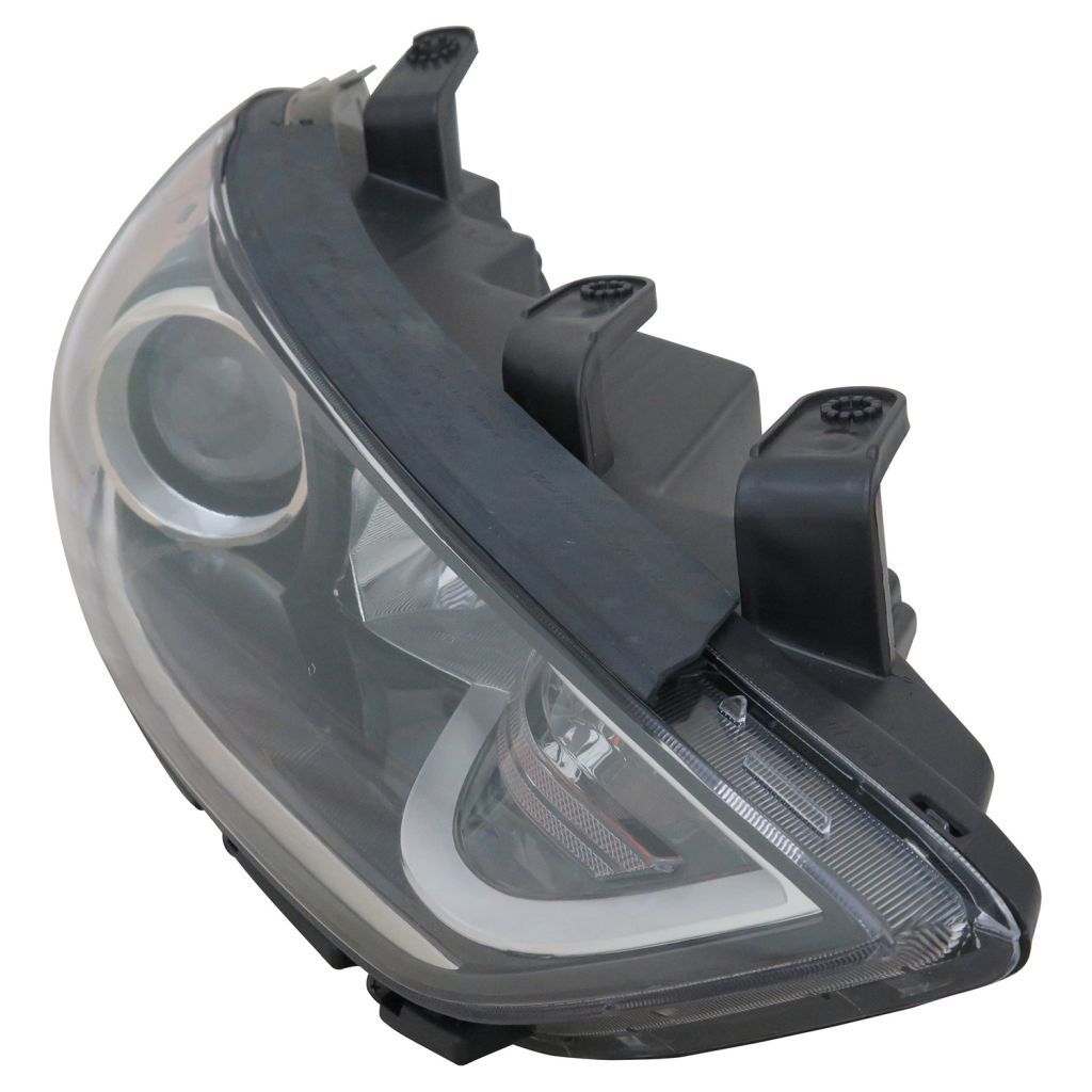 HYUNDAI ELANTRA SEDAN HEAD LAMP ASSEMBLY LEFT (Driver Side) (HALOGEN)(WO/DRL)(USA) OEM#92101F3000 2017-2018 PL#HY2502206