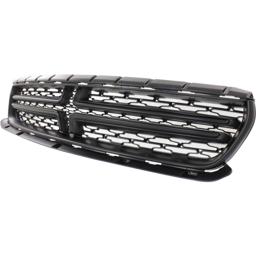 DODGE CHARGER ##GRILLE FLAT-BLK (WO/HOOD SCOOP) OEM#5RL71RXFAB 2015-2023 PL#CH1200387