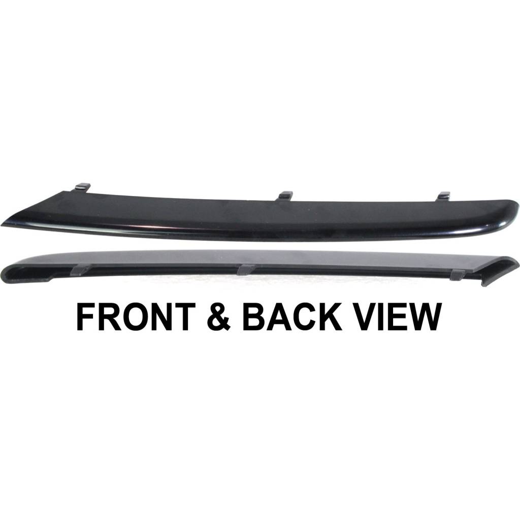 BMW BMW 3 (WAGON) FRONT BUMPER LOWER FINISHER OUTER RIGHT (Passenger Side) (BLACK)(325/328) OEM#51117134092 2006-2008 PL#BM1047115