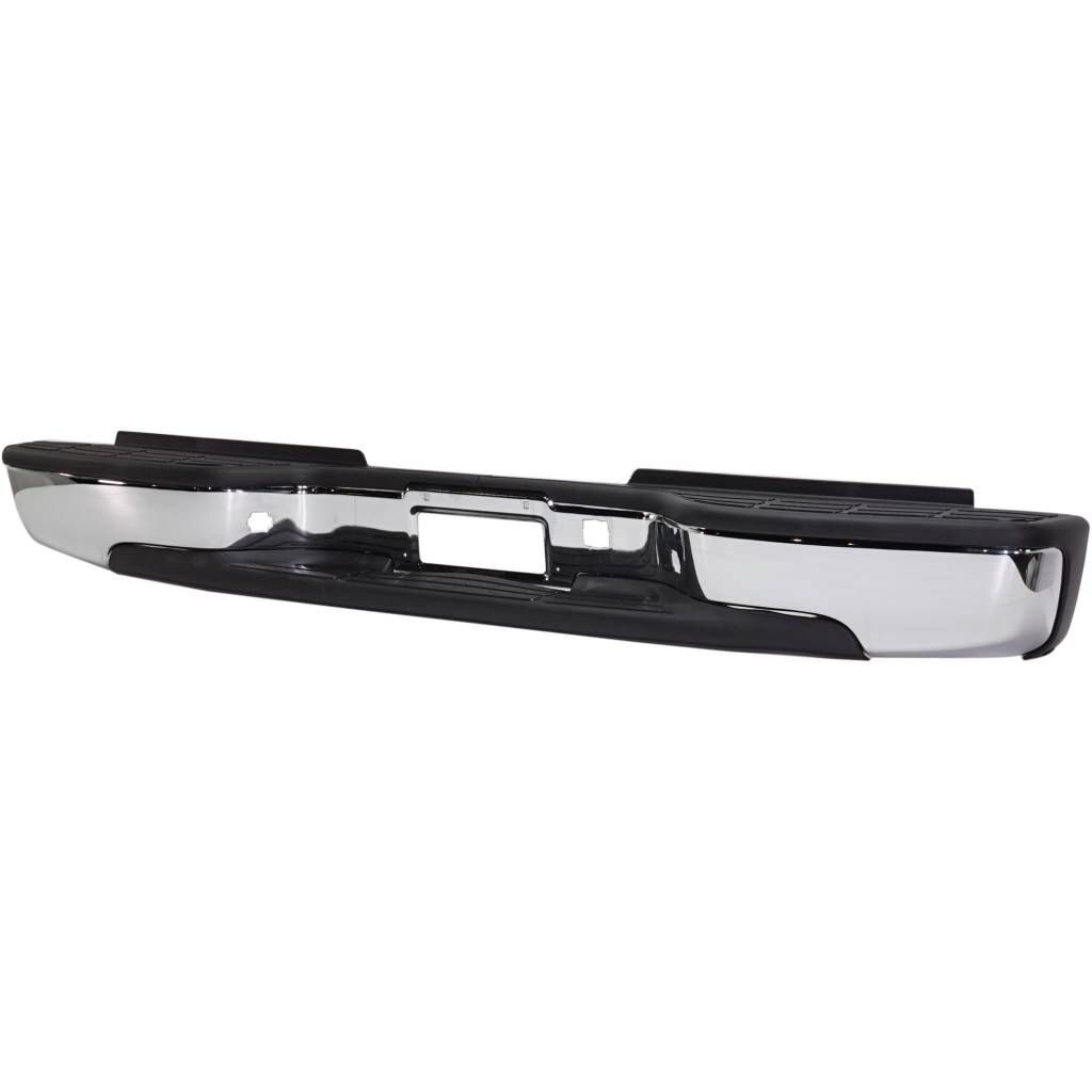 GM TRUCKS & VANS SIERRA/PU (GMC) (07 OLD STYLE) STEP BUMPER ASSEMBLY CHR(FLEETSIDE)(2500HD/3500) OEM#12473000-PFM 1999-2007 PL#GM1103129