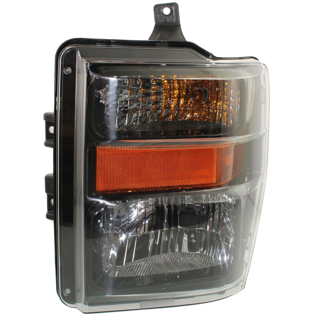 FORD TRUCKS & VANS FORD/PU (F250/350/450/550) Super Duty HEAD LAMP LEFT (Driver Side) (SMOKED)**CAPA** OEM#8C3Z13008B (P) 2008-2010 PL#FO2502285C