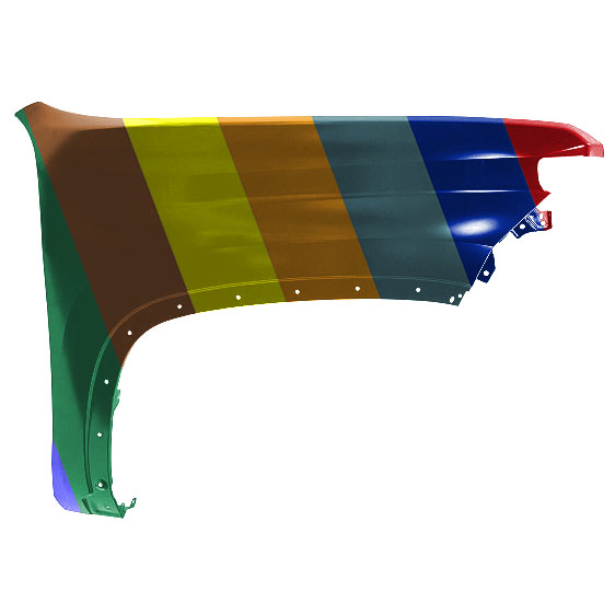 GM TRUCKS & VANS SILVERADO/PU 2500/3500 (CHEVY) FENDER RIGHT (Passenger Side) OEM#84581167 2020-2025 PL#GM1241424