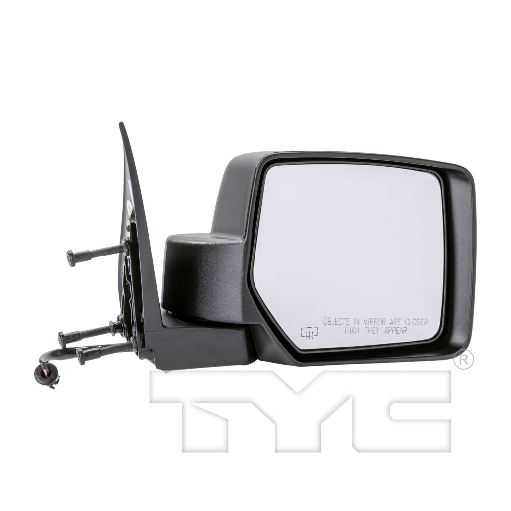 JEEP LIBERTY DOOR MIRROR RIGHT (Passenger Side) POWER/HEATED (WO/MEMORY)( FOLD-AWAY)8H5P OEM#68067152AC 2008-2012 PL#CH1321371