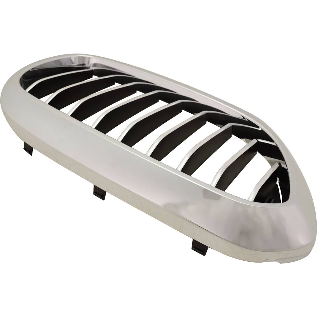 BMW BMW 5 SERIES (SEDAN) GRILLE RIGHT (Passenger Side) CHROME/BLACK (WO/M PKG)(WO/NIGHT VISION)(WO/LUXURY) OEM#51137383520 2017-2020 PL#BM1200295