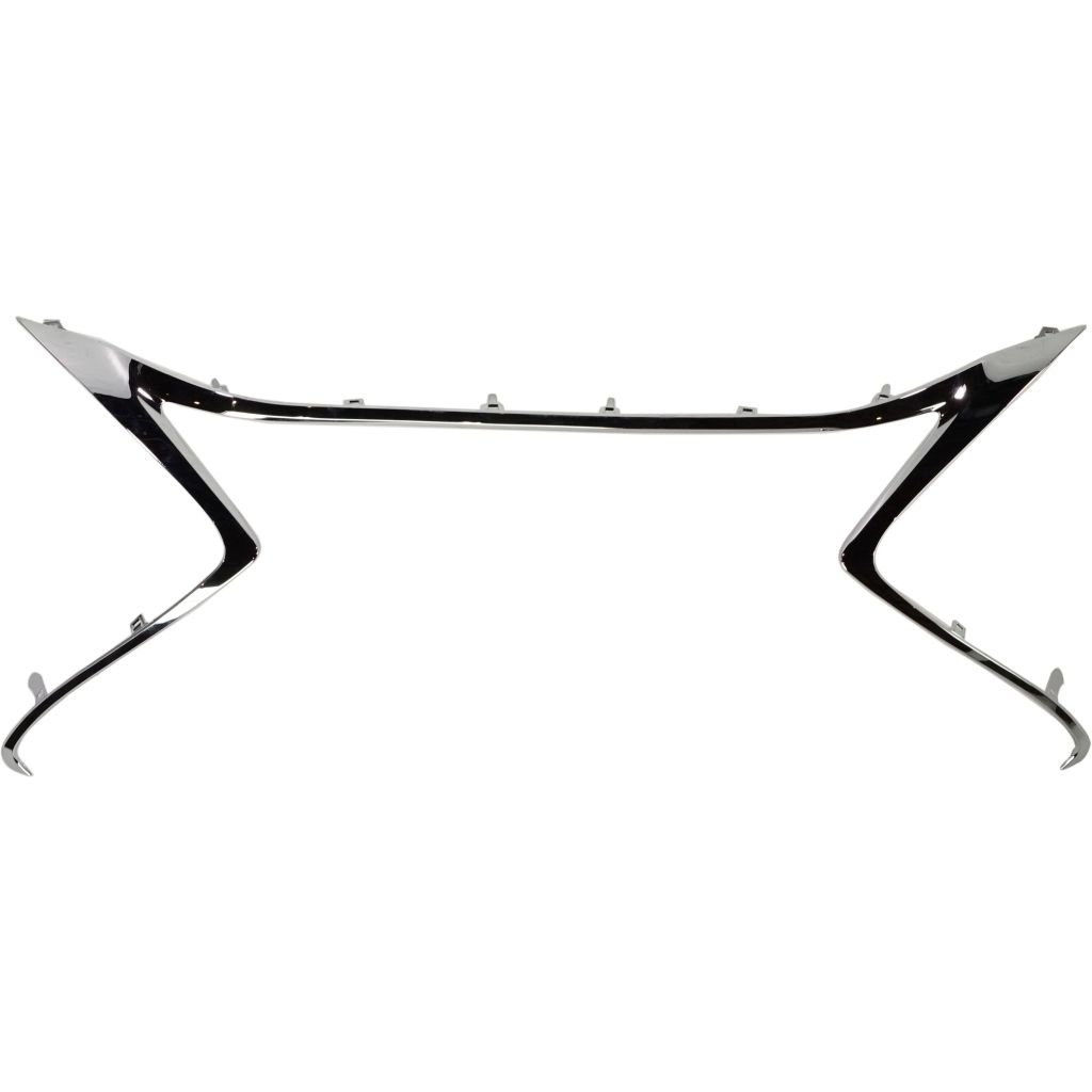 LEXUS ES 350 GRILLE UPPER MOLDING CHROME OEM#5312106110 2016-2018 PL#LX1202109
