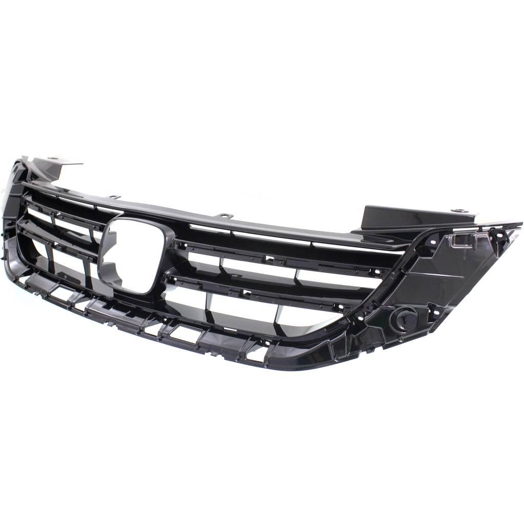 HONDA ACCORD SEDAN GRILLE BLACK (6 CYL) OEM#71121T2FA11 2013-2015 PL#HO1200215