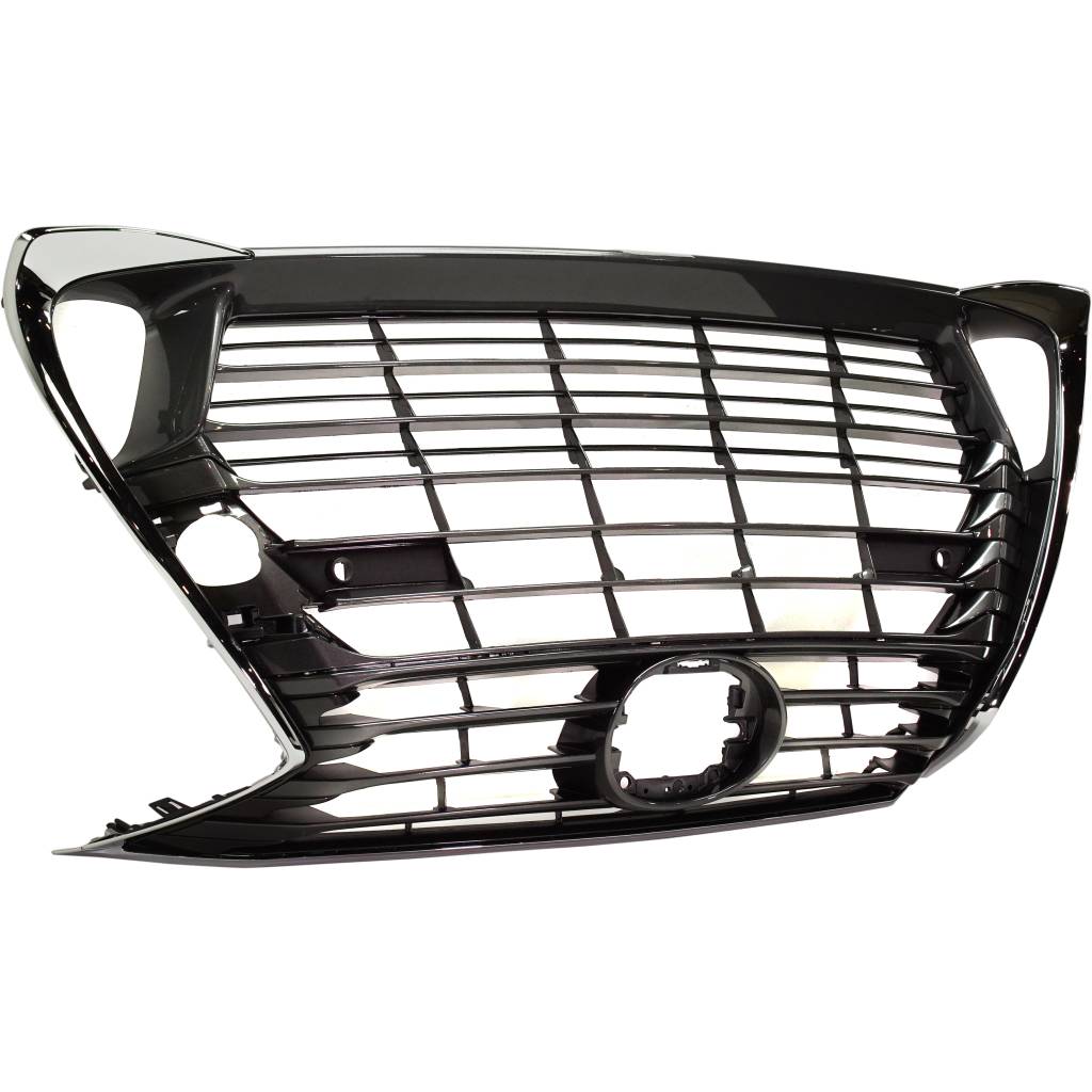 LEXUS GS 450h GRILLE ASSY PTD-DARK GRAY W/CHROME MLDG (W/SENSOR)(WO/F SPORT)**CAPA** OEM#5310130870 2016-2018 PL#LX1200189C