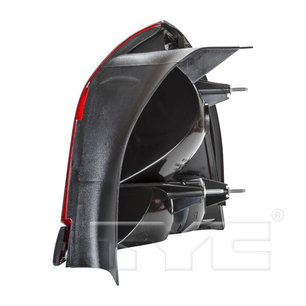 FORD CROWN VICTORIA TAIL LAMP UNIT LEFT (Driver Side) (RED LENS W/BLACK MLDG)(W/O SPT PKG)(2 BULBS) OEM#8W7Z13405A 2000-2011 PL#FO2800160