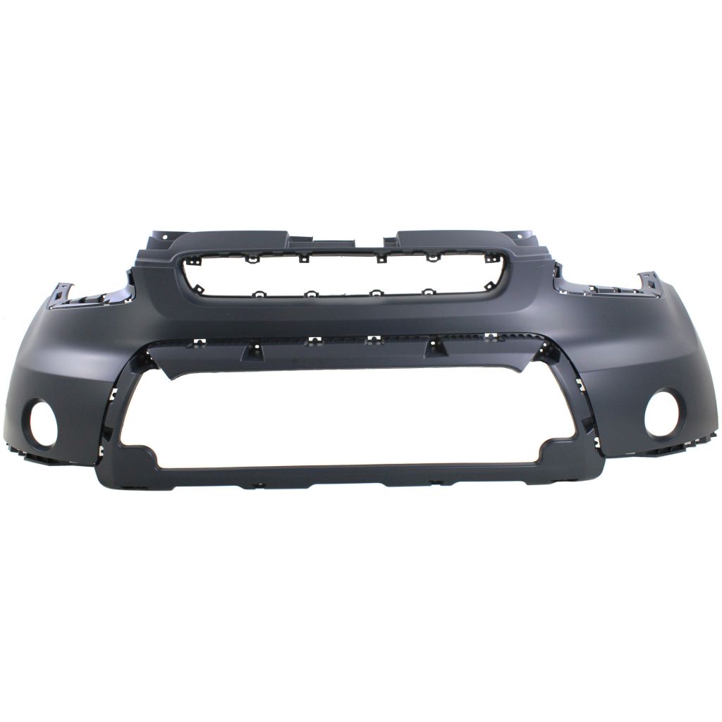 KIA SOUL FRONT BUMPER COVER PRIMED (W/ ROCKER MLDG)**CAPA** OEM#865112K050 2010-2011 PL#KI1000146C