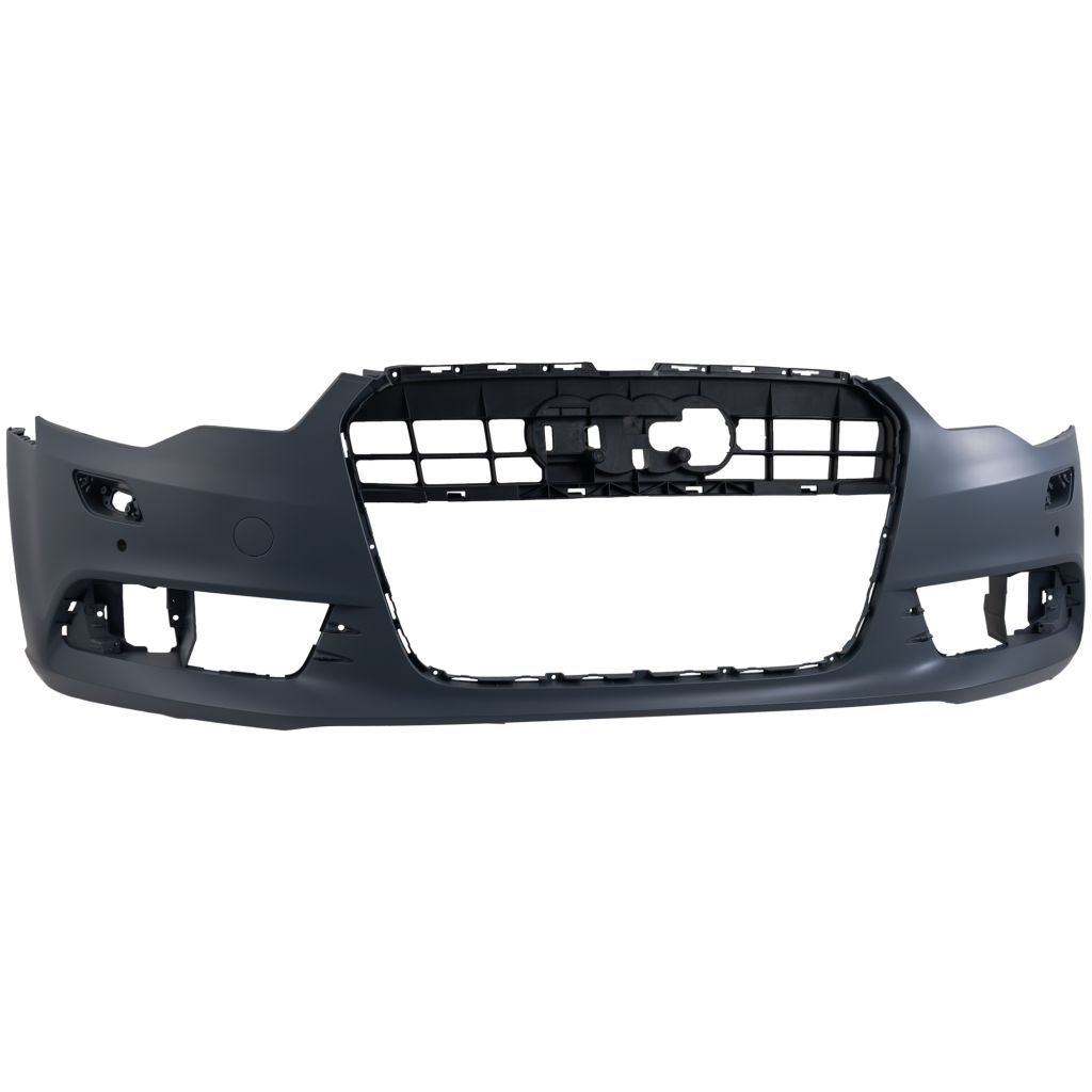 AUDI A6 SEDAN FRONT BUMPER COVER PRIMED (W/PK SENSOR)(WO/PK ASSIST)(WO/S-LINE) OEM#4G0807065AGRU 2012-2015 PL#AU1000208