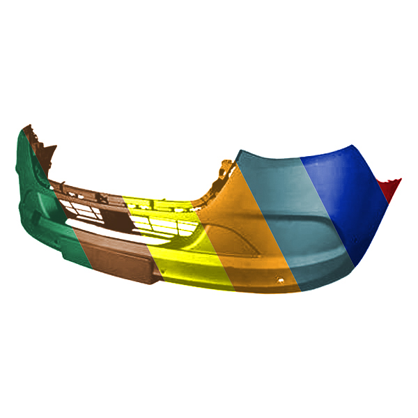 MERCEDES-BENZ SPRINTER FRONT BUMPER COVER TEXTURE (WO/FOG)(W/CAMERA)(WO/TOW) OEM#91088582009K83 2019-2025 PL#MB1000610