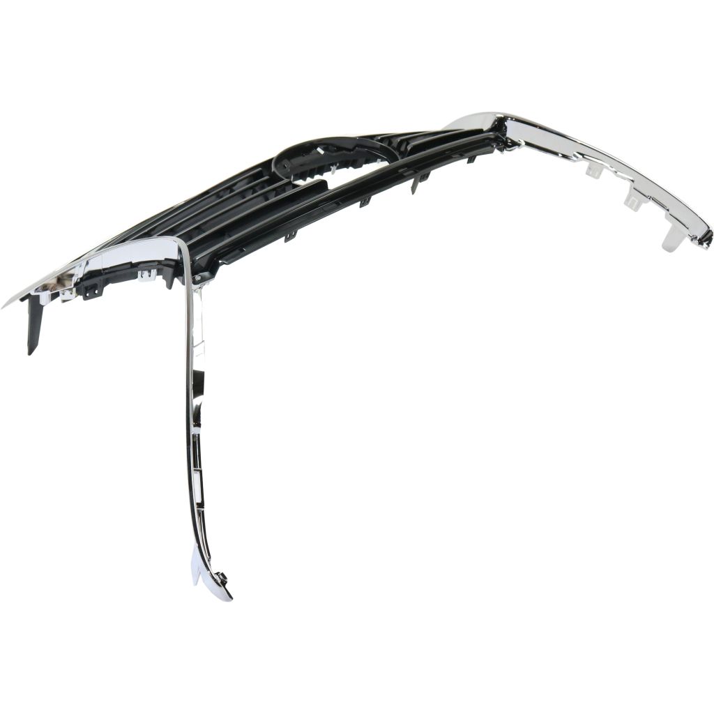 LEXUS IS 250/350/200t/300 (SEDAN) GRILLE UPPER ASSEMBLY BLACK W/FRAME CHROME MOLDING (WO/F SPORT)**CAPA** OEM#5311253050 2014-2016 PL#LX1200151C