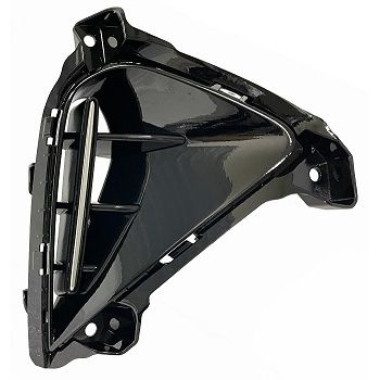 KIA FORTE SEDAN FOG LAMP COVER RIGHT (Passenger Side) PTD-BLACK (GT/GT-LINE) OEM#86594M7510 2022-2024 PL#KI1039164