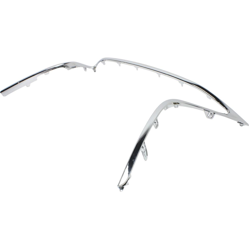 LEXUS ES 350 FRONT BUMPER MOLDING CHROME (FRAME MLDG) **CAPA** OEM#5312133050 2013-2015 PL#LX1210108C