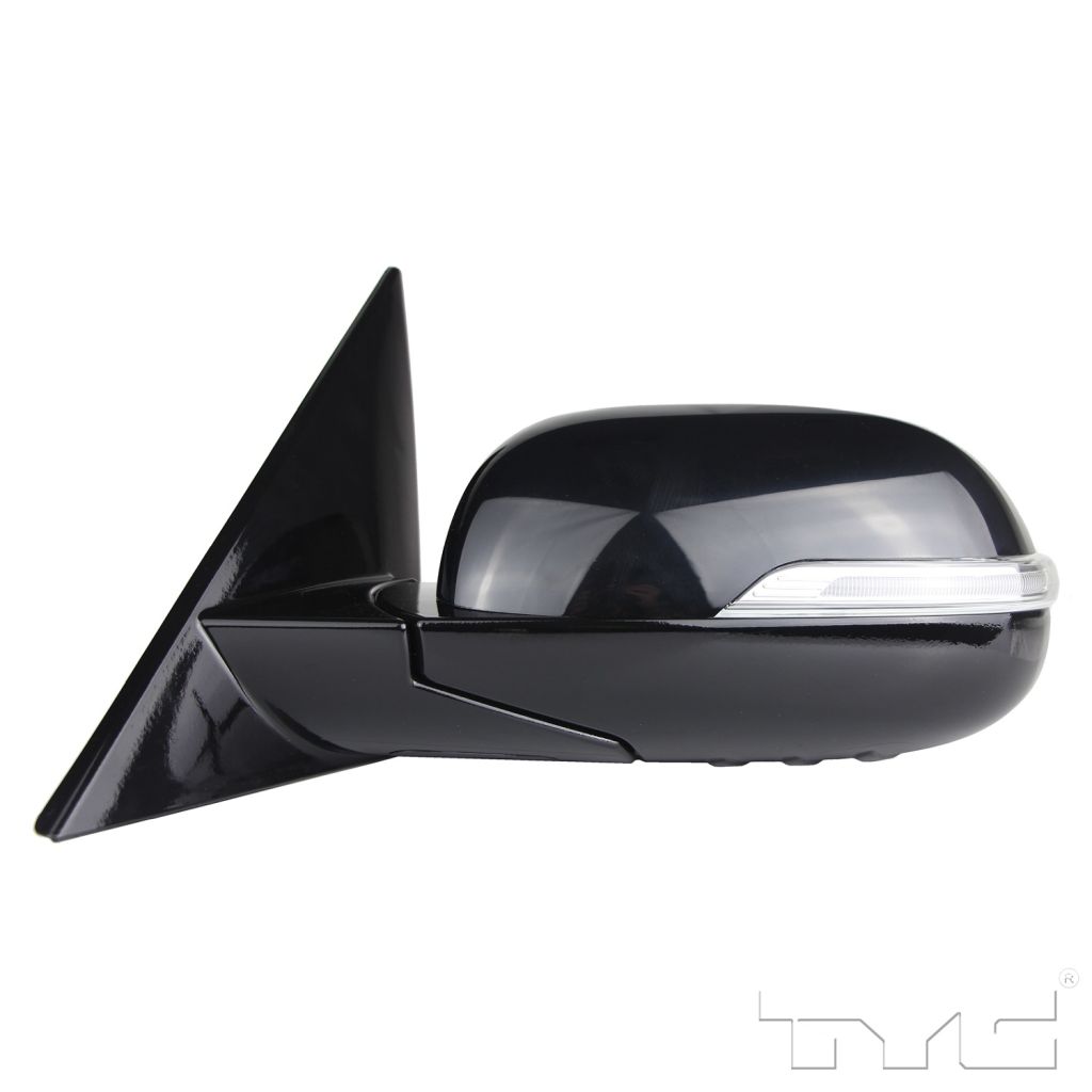 KIA SOUL DOOR MIRROR LEFT (Driver Side) PWR/HTD/SIGNAL/P-FOLD/BSD (GLOSS BASE) OEM#87610B2440 2017-2019 PL#KI1320216