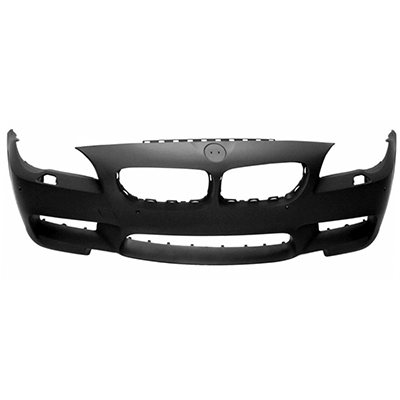 BMW BMW M5 FRONT BUMPER COVER PRIMED (W/SENSOR)(WO/SIDE CAMERA) OEM#51118050639 2012-2016 PL#BM1000335