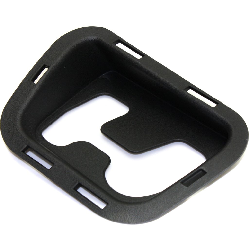 GM TRUCKS & VANS TAHOE (CHEVY) FRONT BUMPER TOW HOOK OPNG COVER RIGHT (Passenger Side)(W/ROUND FOG)(WO/OFFROAD) OEM#15893977 2007-2014 PL#GM1029103