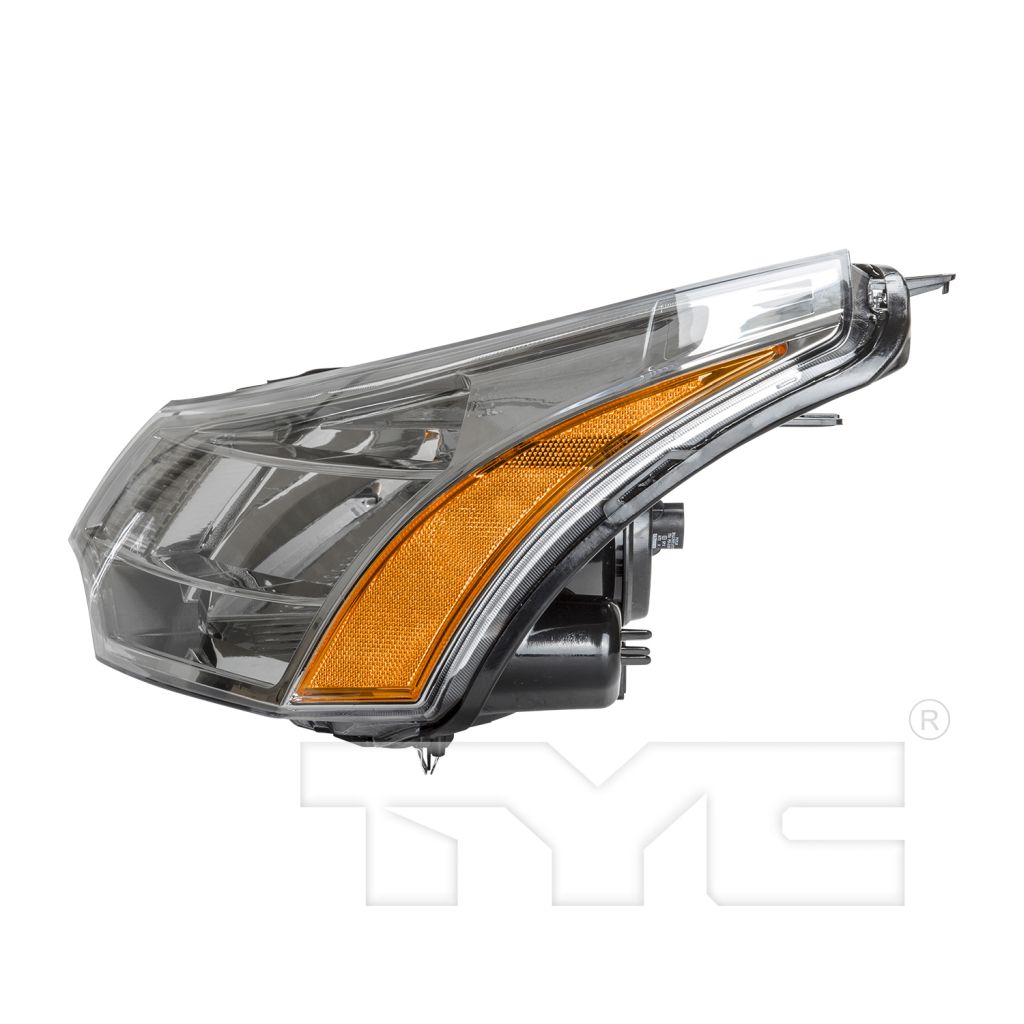 FORD FOCUS HEAD LAMP ASSY LEFT (Driver Side) CHROME (SD)(EXC 10-11 SES)**CAPA** OEM#8S4Z13008F 2008-2011 PL#FO2502244C