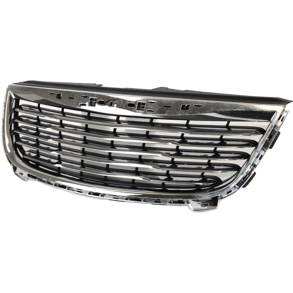 CHRYSLER TOWN & COUNTRY GRILLE CHR/BLK OEM#68100692AB 2011-2016 PL#CH1200350