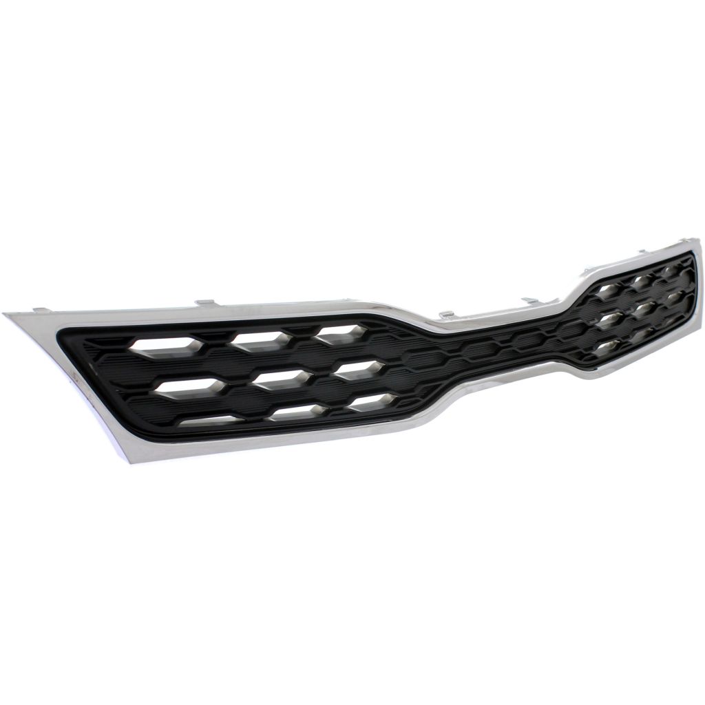 KIA RIO5 HATCHBACK GRILLE CHR/BLK OEM#863501W210 2012-2015 PL#KI1200152