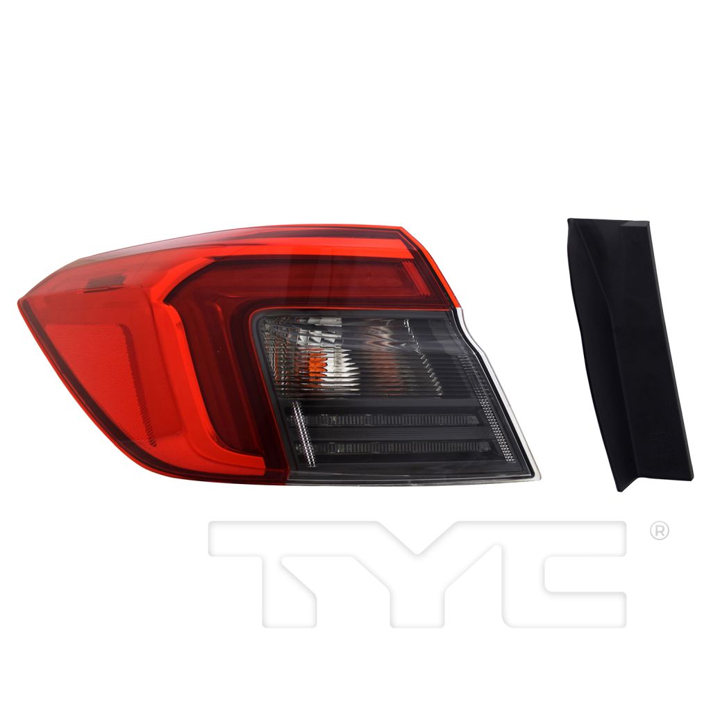 HONDA CIVIC SEDAN TAIL LAMP ASSY LEFT (Driver Side) (OUTER) OEM#33550T20A01 2022-2024 PL#HO2804123
