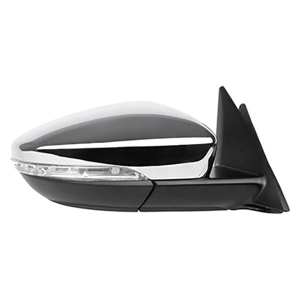 VOLKSWAGEN BEETLE DOOR MIRROR RIGHT (Passenger Side) PWR/HTD/SIGNAL (CHROME CVR)(CONVEX) OEM#5C5857508B9B9-PFM 2012-2015 PL#VW1321157