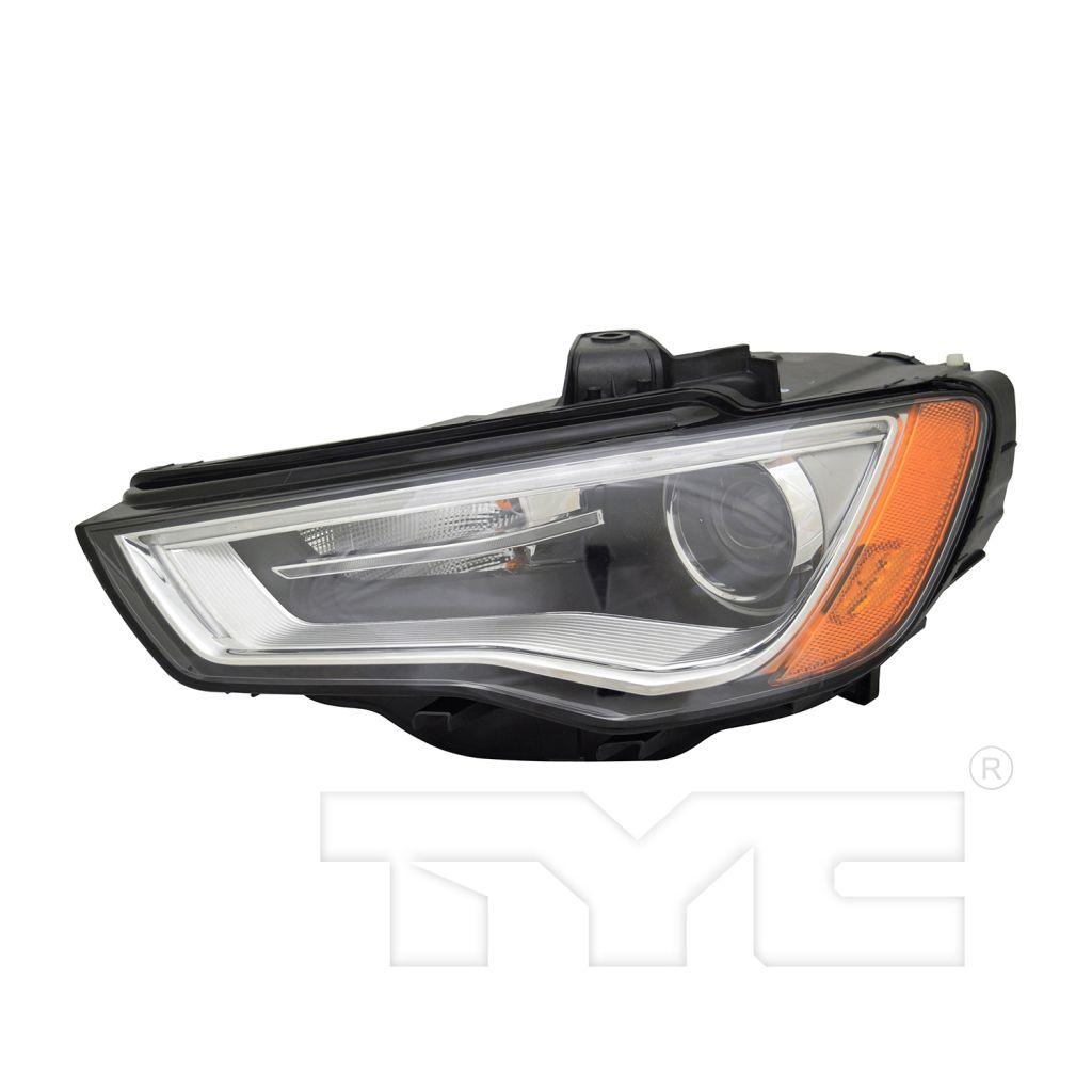 2015-2016 AUDI Headlamp assy composite Left Driver Side CAPA OEM# 8V0941043B PL# AU2502191C