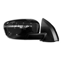 NISSAN ROGUE SPORT (2.0L) DOOR MIRROR RIGHT (Passenger Side) PWR/HTD/SIGNAL (WO/CAMERA)(BLACK CVR) OEM#963016MA1A-PFM 2017-2021 PL#NI1321301