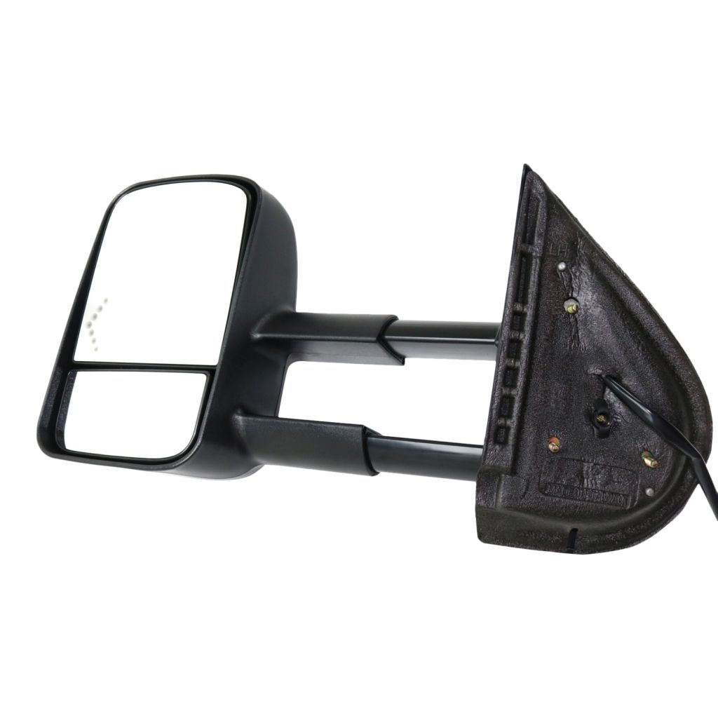 GM TRUCKS & VANS SIERRA/PU 2500/3500 (GMC) DOOR MIRROR LEFT (Driver Side) POWER/HEATED (W/TOW)(DUAL ARM) (W/ LED Signal in Glass) OEM#20862098 2011-2014 PL#GM1320354