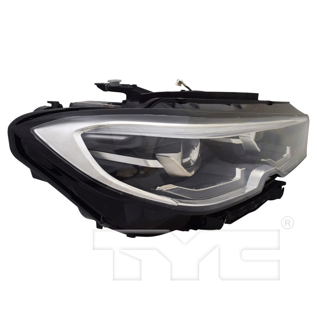 BMW BMW 3 (SEDAN) HEAD LAMP ASSY RIGHT (Passenger Side) (LED)(W/ADAPTIVE HL)(WO/SHADOW LINE) OEM#63118496160 2019-2022 PL#BM2503197