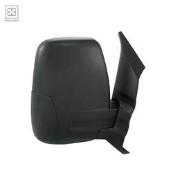 FORD TRUCKS & VANS TRANSIT DOOR MIRROR RIGHT (Passenger Side) PWR/N-HTD (MEDIUM/HIGH ROOF)(SHORT ARM)(TEX) OEM#CK4Z17682DA 2015-2017 PL#FO1321551