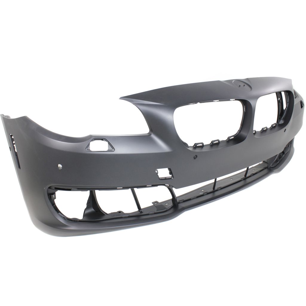 BMW BMW 5 SERIES (SEDAN) FRONT BUMPER COVER PRIMED (W/SENSOR)(W/SIDE CAMERA)( WO/M PKG) **CAPA** OEM#51117332681 2014-2016 PL#BM1000310C