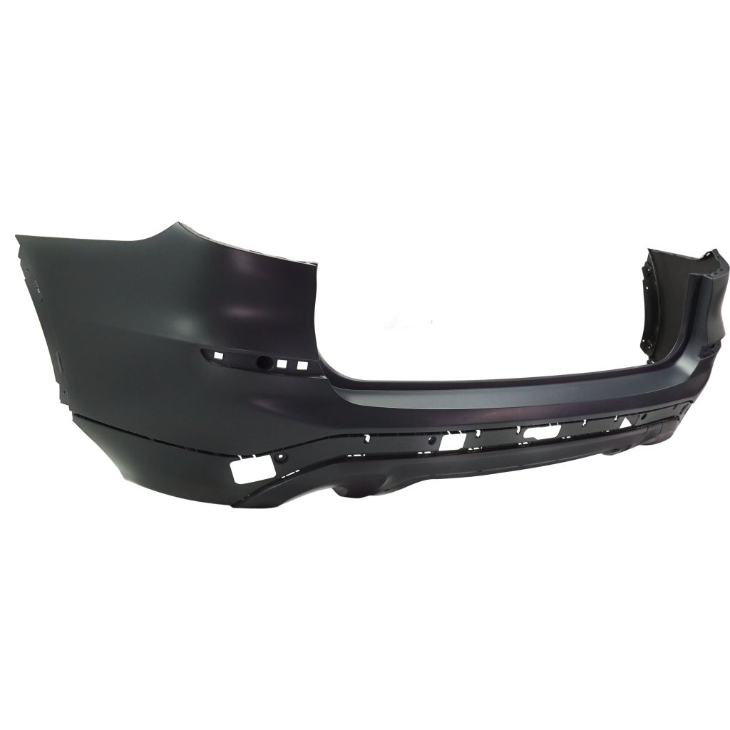 BMW BMW X3 REAR BUMPER COVER PRIMED (WO/PK ASSIST)(W/TRAILER HITCH)(30i WO/M SPORT) **CAPA** OEM#51127488228 2018-2021 PL#BM1100428C
