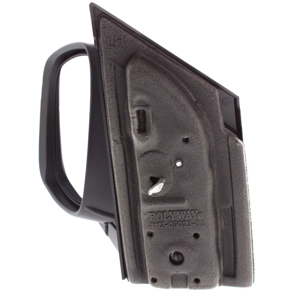 DODGE TRUCKS & VANS GRAND CARAVAN DOOR MIRROR LEFT (Driver Side) MANUAL (TXT BLACK) OEM#5113227AC 2008-2010 PL#CH1320289